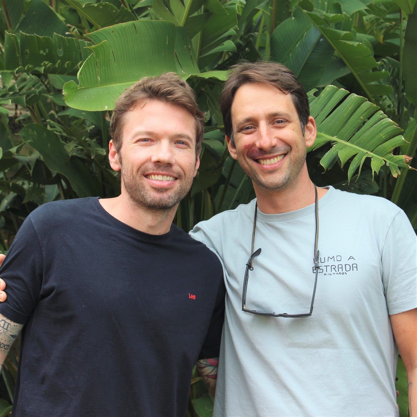 Os dois chefs da Eat Home, lado a lado